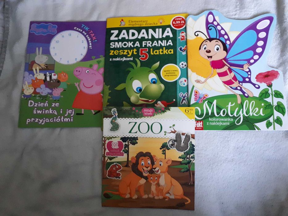 Zestaw kolorowanek nowe