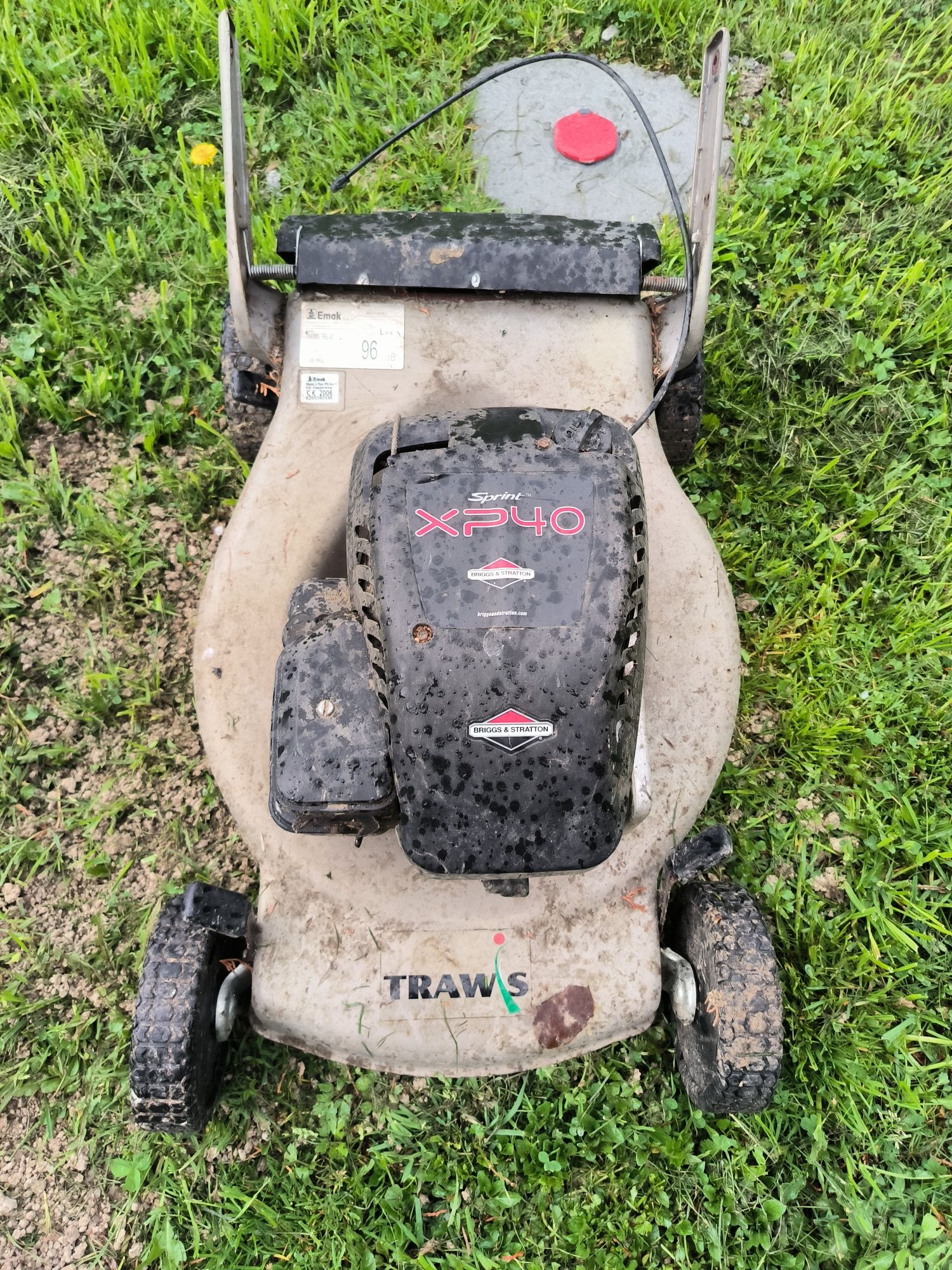 Kosiarka spalinowa Briggs Stratton Trawis TRB48 na części