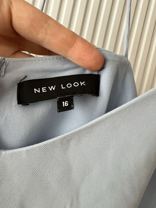 Błękitny kombinezon XXL 16 44 New look