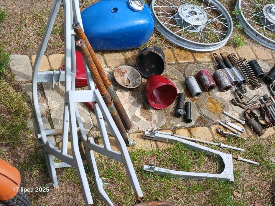 Części Wsk M150 B3 kola rama przód