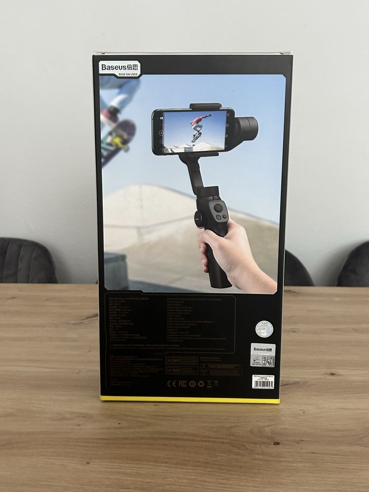 Baseus handheld gimbal stabilizer control smarthphone