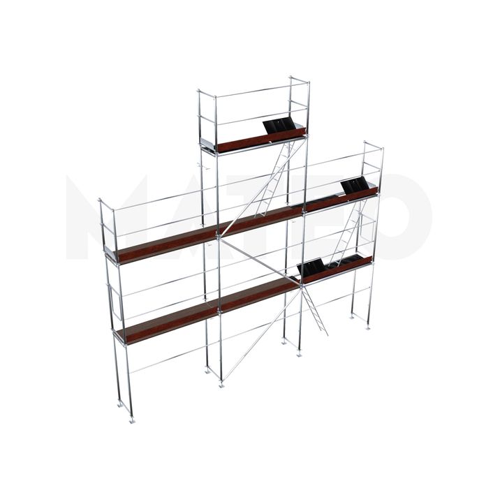 Rusztowanie elewacyjne system PLETTAC oferta na domki (dowóz gratis)