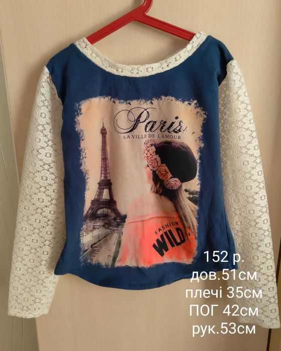 Кофтинка,футболка на дівчинку