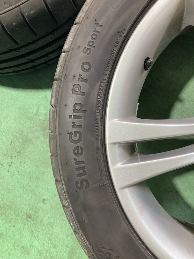 Sprzedam felgi koła  bmw e60 styling 184 bbs RD 279 opony rok 2024 r18