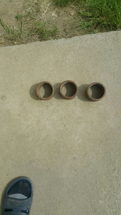 Mufa czarna stalowa 2" kształtka rura