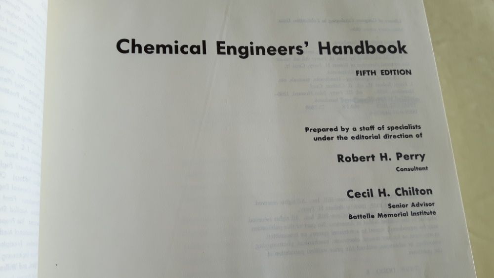 Chemical Engineers Handbook Perry