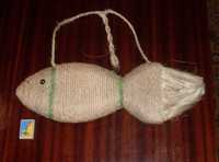 Подвесная рыба-погремушка декор