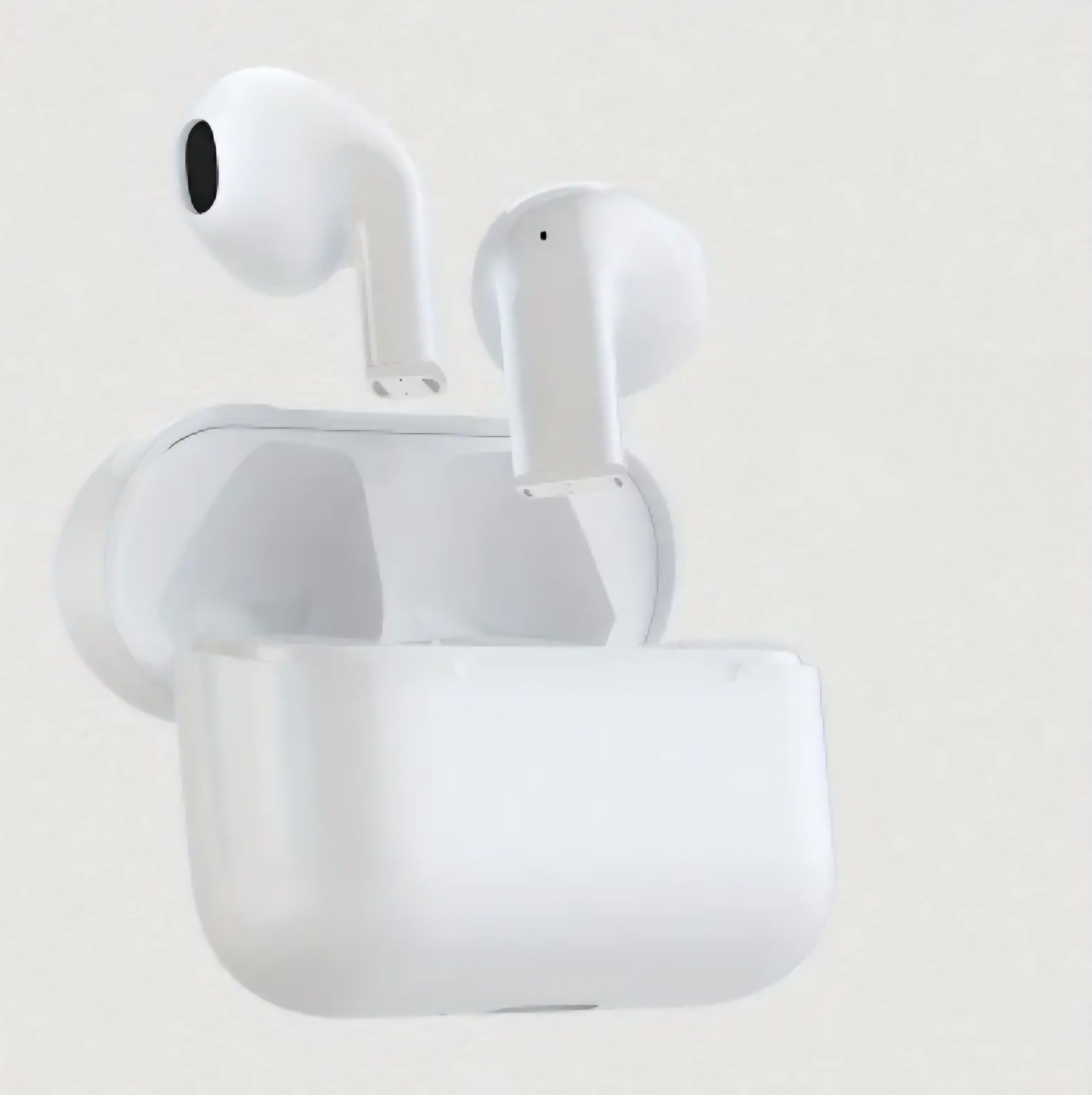Fones sem fio simples.