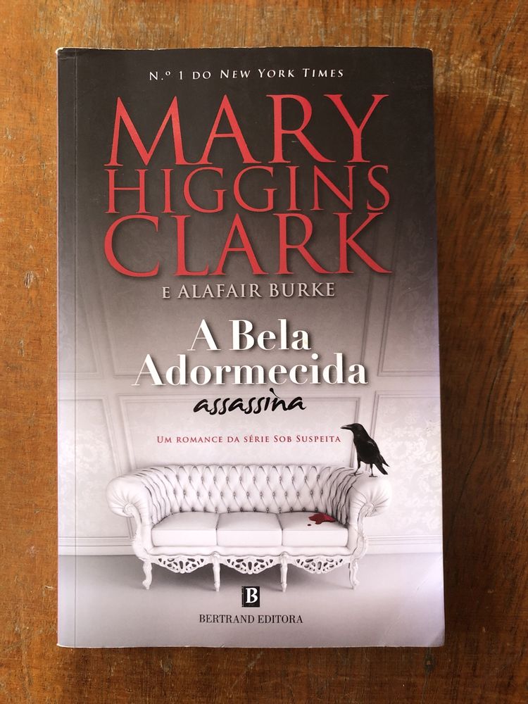 Livro A Bela Adormecida assassina de Mary Higgins Clark