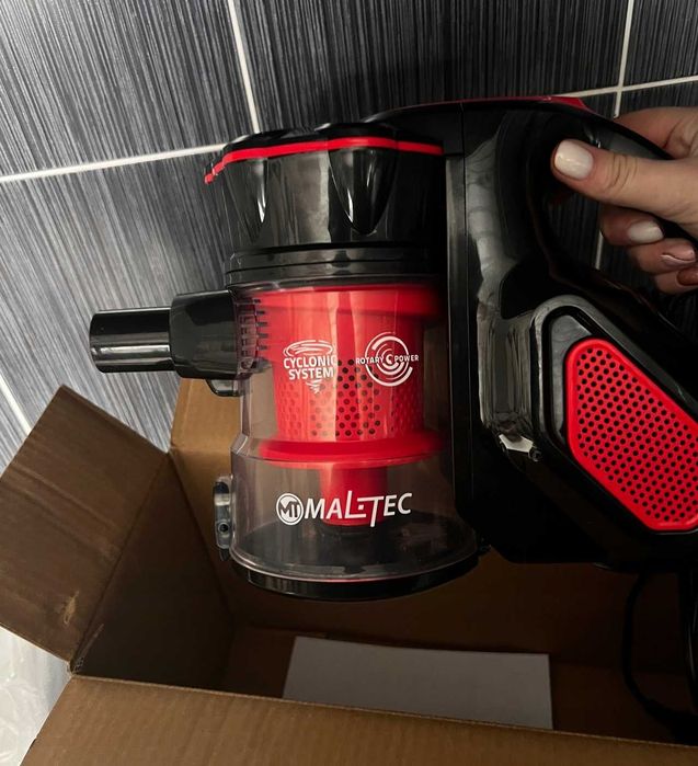 Nowy Odkurzacz Ręczny Pionowy Cyklonowy Bezworkowy 600w 5w1 Mały Mocny