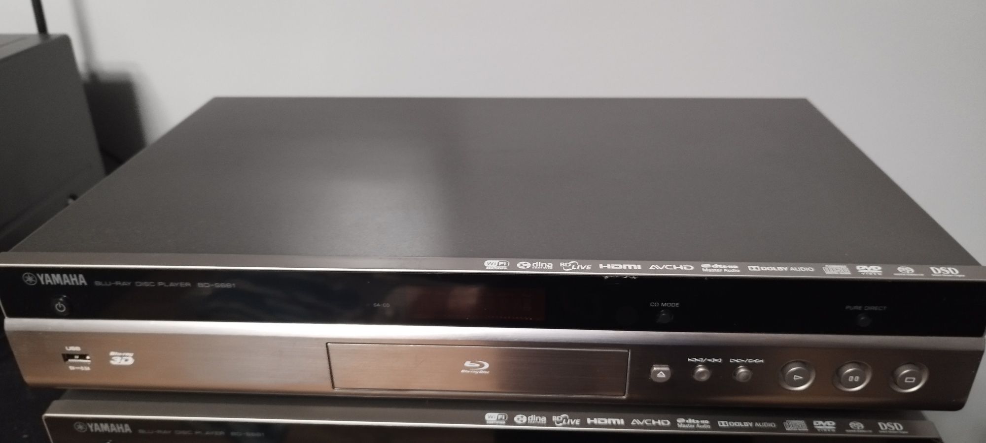 Yamaha BD-S 681  jak nowy Blu-ray