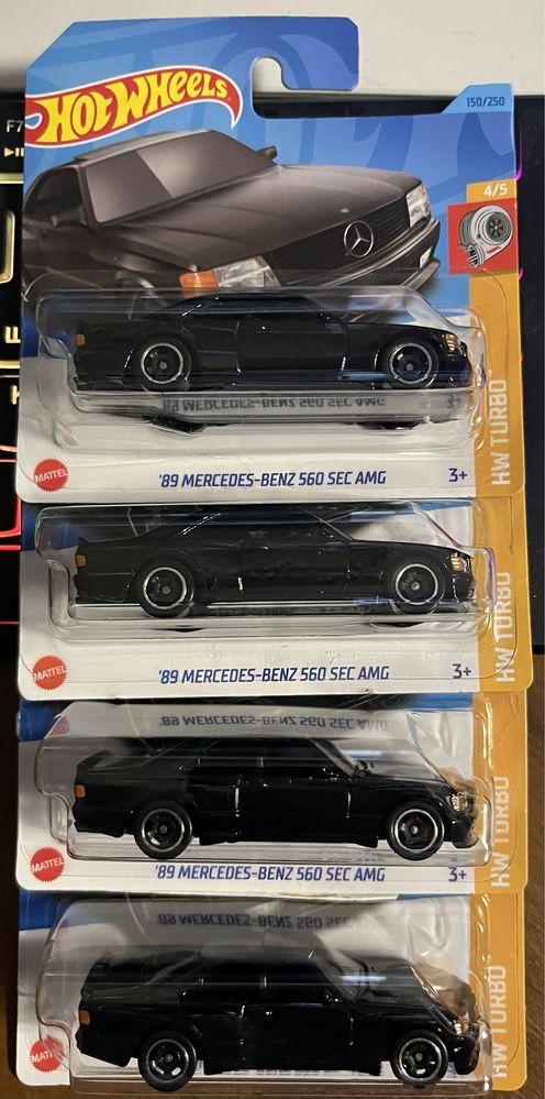 Hot Wheels Mercedes benz 560 sec amg