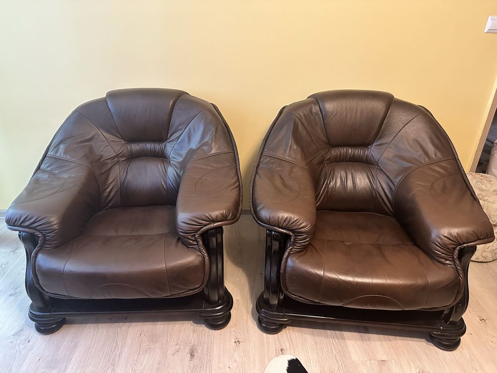 Sprzedam luksusowy komplet wypoczynkowy – sofa + 2 fotele