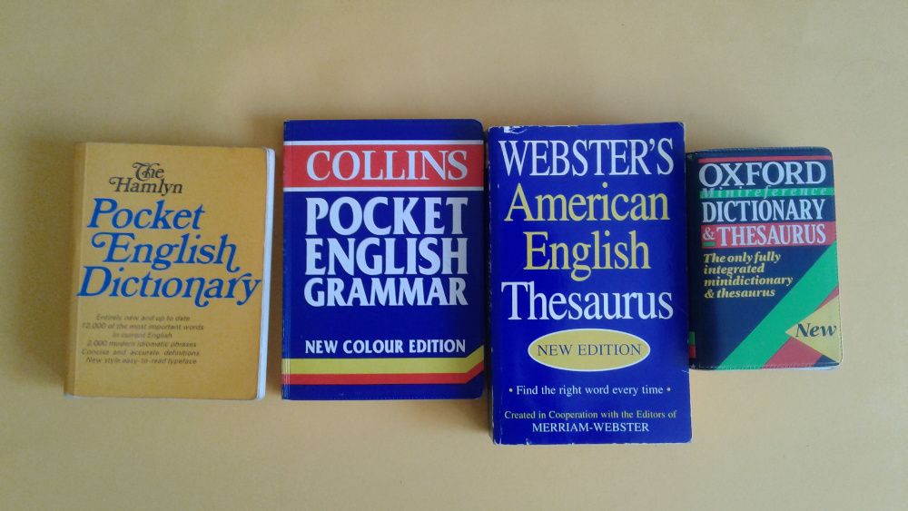 Pequenos dicionários de INGLÊS