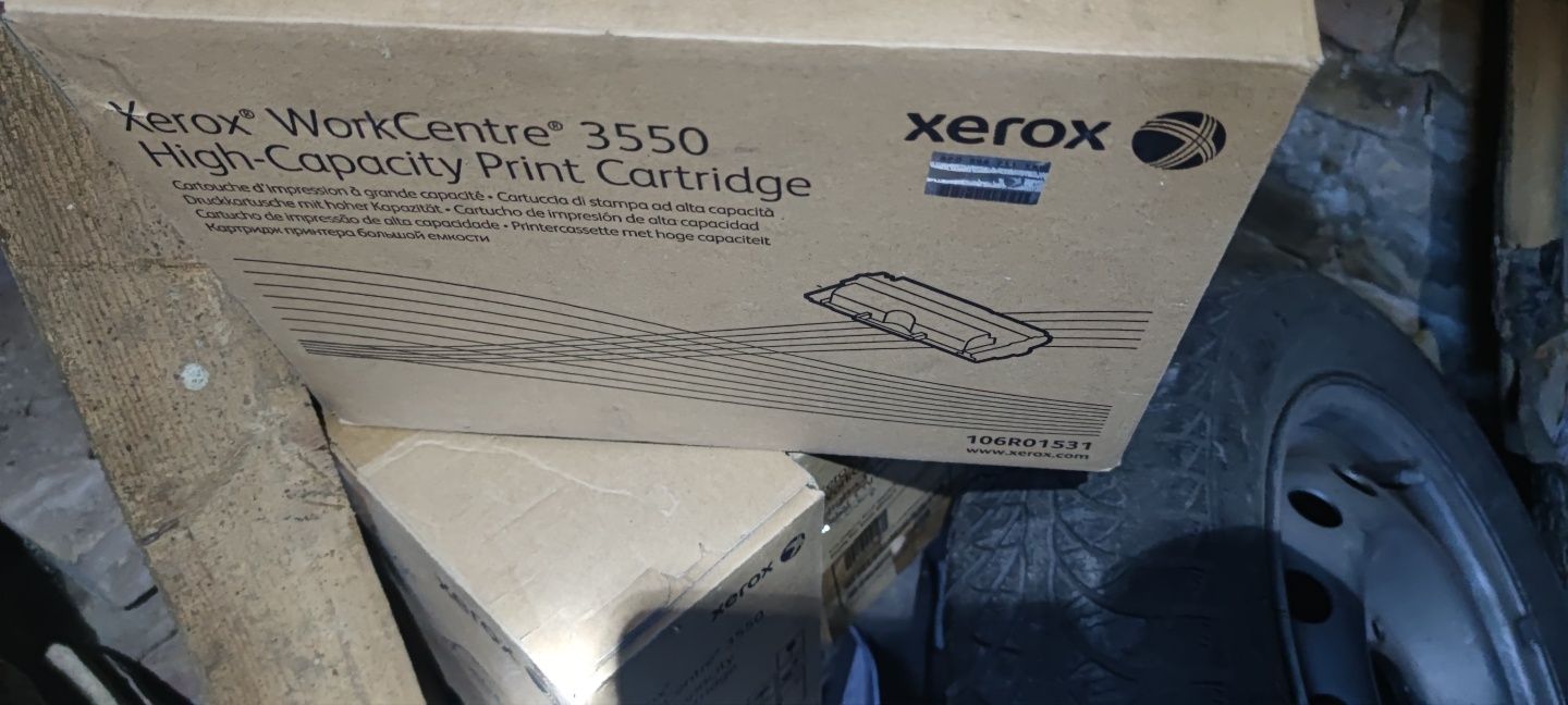 Картридж тон. Xerox для WC 3550 11000 ст. Black (106R01531) першопрохі