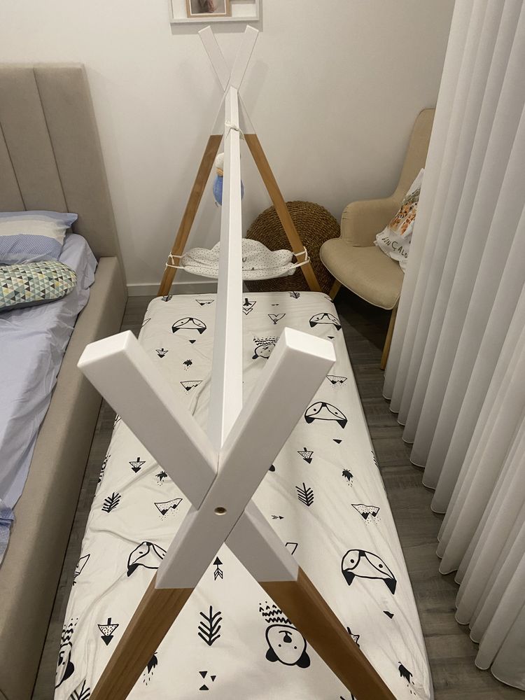 Cama Montessori com colchao para criança bebé