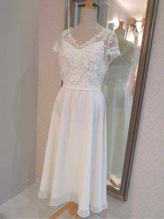 Suknia ślubna 7/8 34 XS MarylaW Atelier