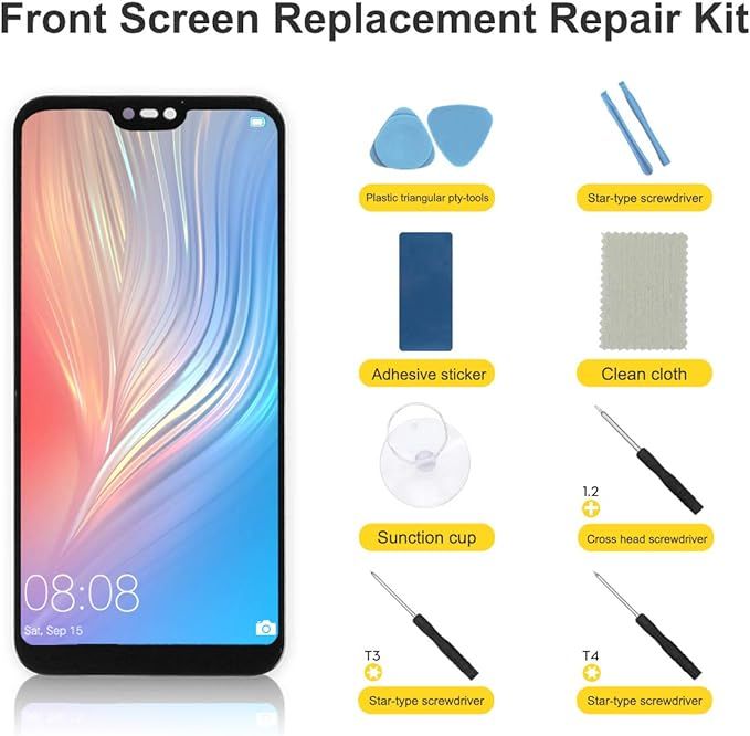 bokman zestaw naprawczy ekranu lcd kompatybilny z huawei p20 lite