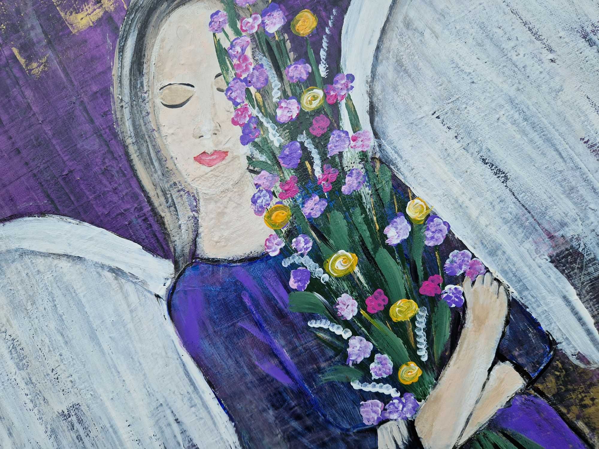Obraz akrylowy. Anioł.