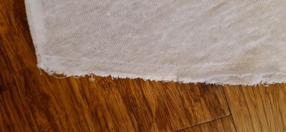 Zara tshirt bluzka 100% len rozmiar S/M