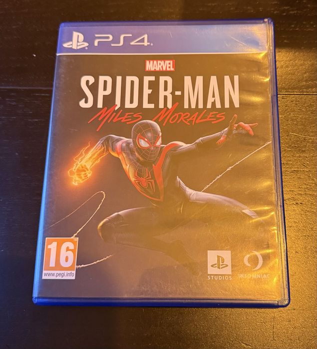 Spiderman Miles Morales PlayStation 4 como novo