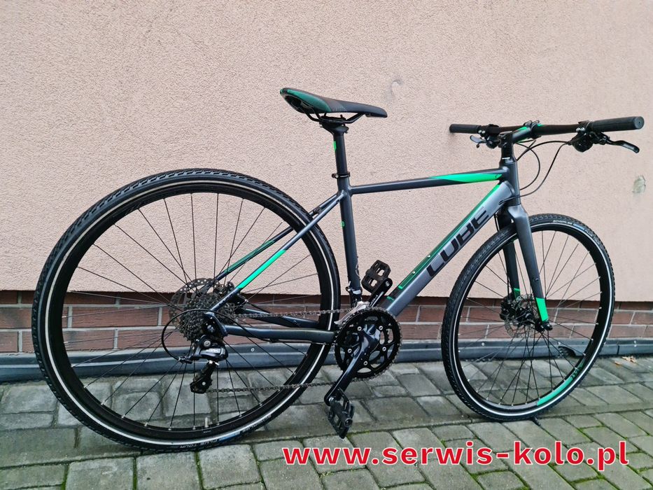 Rower męski crossowy CUBE koła 28 SHIMANO SORA aluminium rabat WYSYŁKA