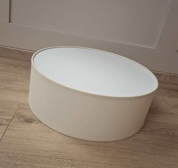 Plafon Agata meble 40 cm Lampa sufitowa beżowa