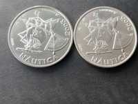 2 moedas de 10 € 2003 Náutica prata