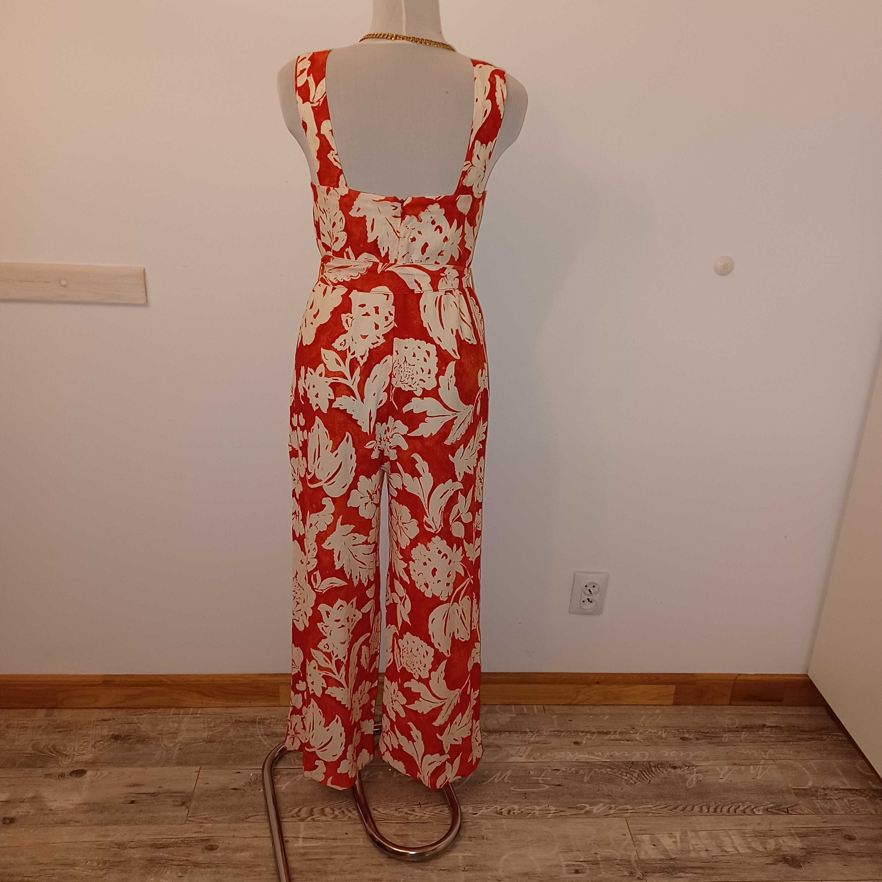 Mango kombinezon bardzo zgrabny wiskoza 85% SUPER dla M/L