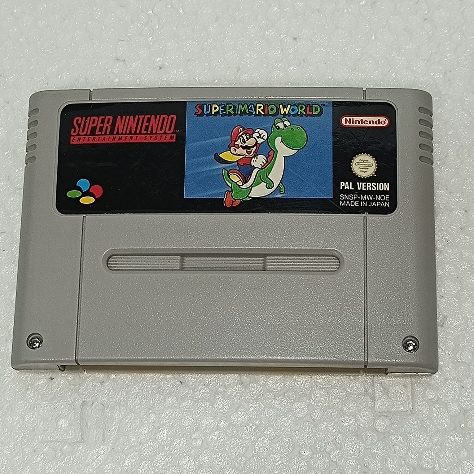 Super Mario World Super Nintendo SNES PAL