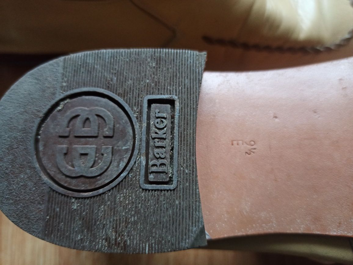 Buty Barker ze skóry