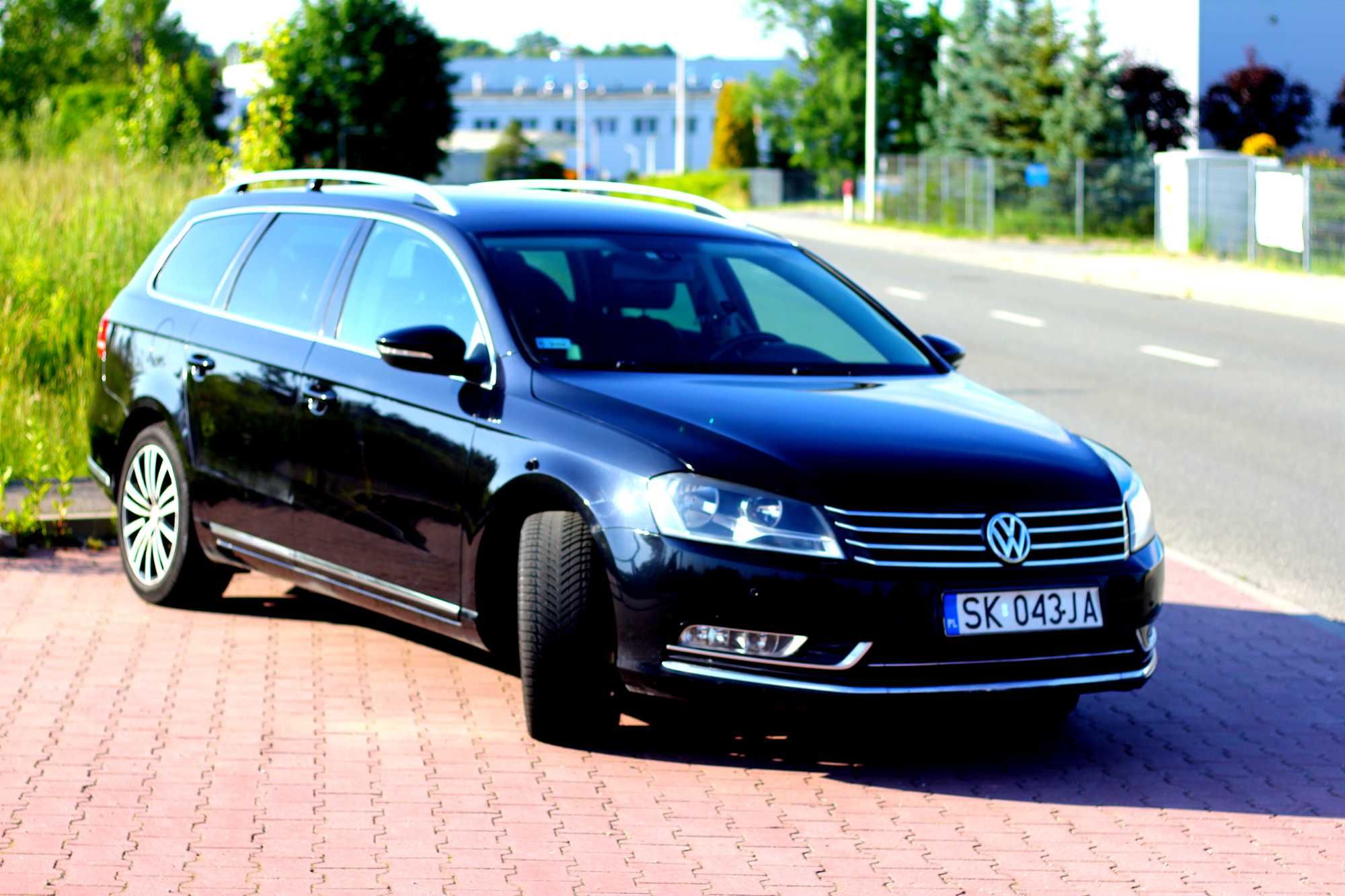 Volkswagen Passat 1.6TDI Highline bogate wyposażenie, bezwypadkowy
