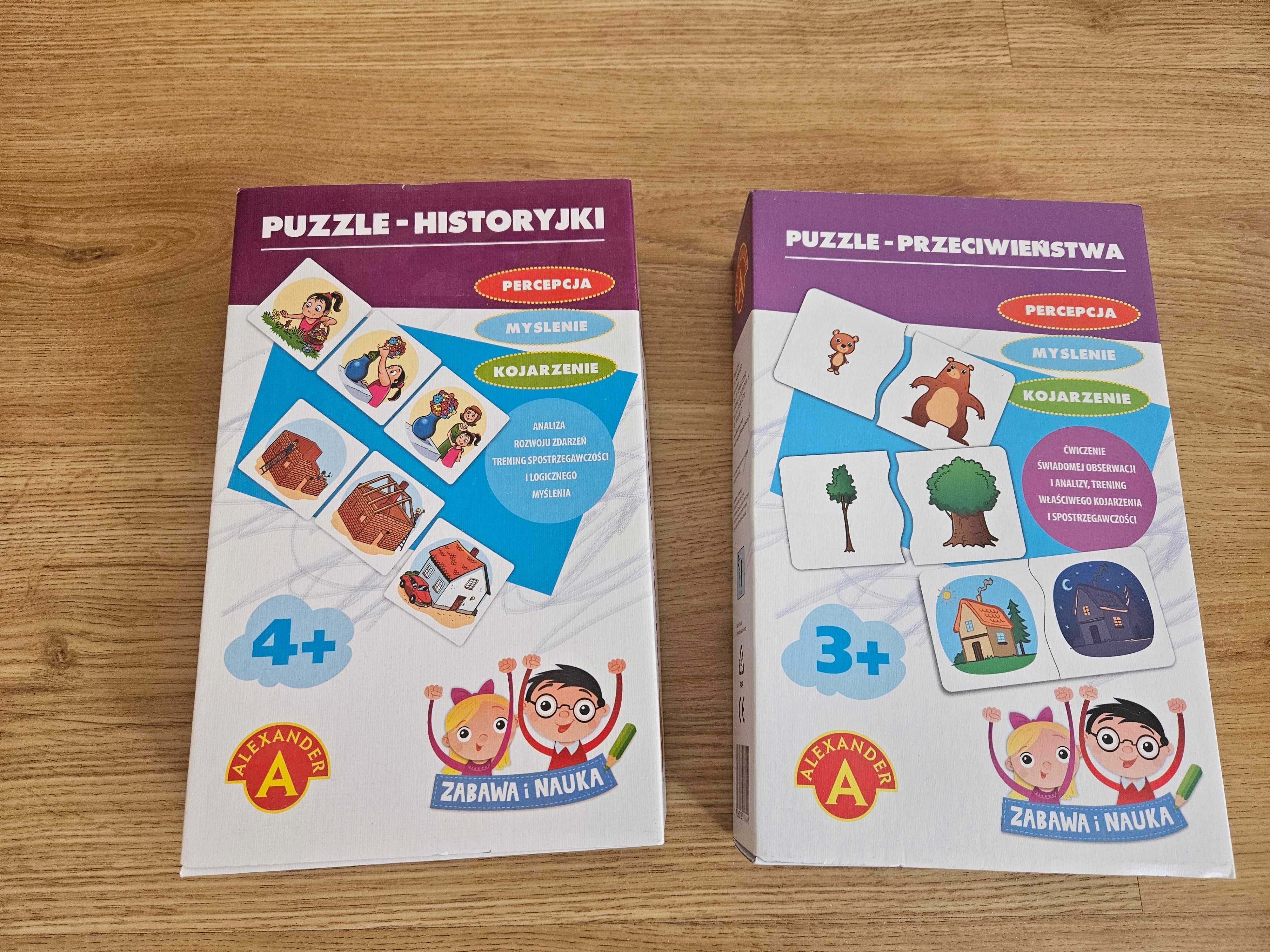 Alexander Puzzle Przeciwieństwa oraz Puzzle Historyjki