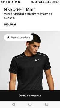 NikKoshulka Nike Running DRI-FIT Miler
Męska koszulka z krótkim Nike D