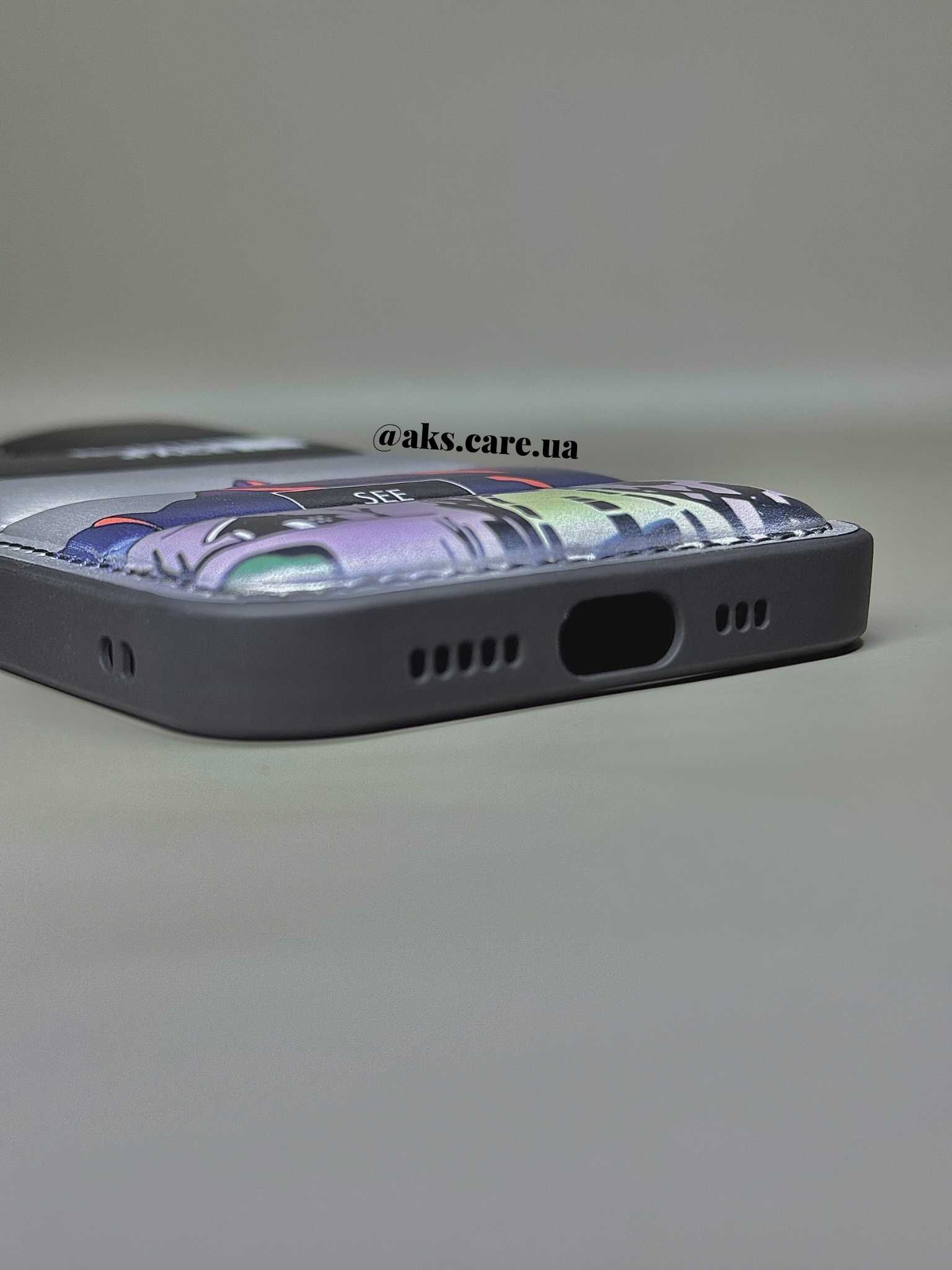 Чохол силікон пуховик пуффер срібло пейзаж лого The North Face iPhone