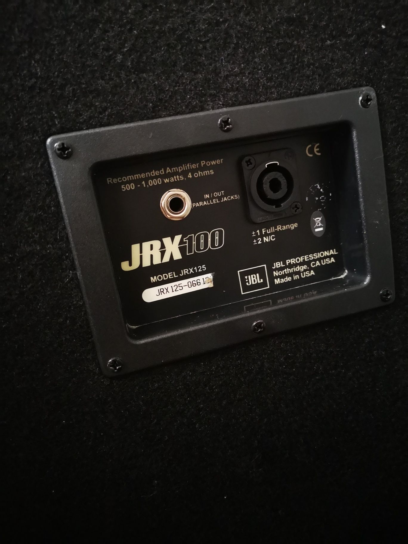JBL JRX 125 100 Orginalne kolumny estradowe 1000W