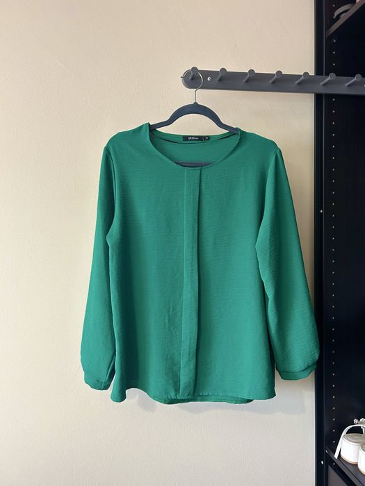 Blusa larga manga comprida Verde PTN STORE