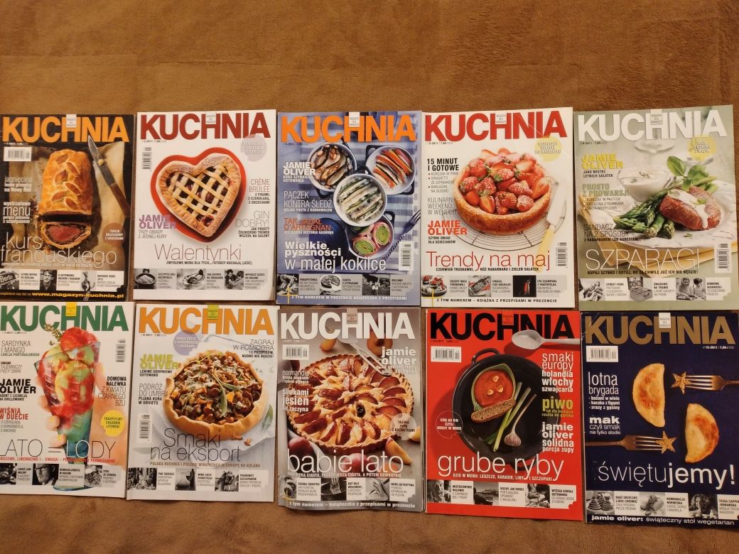 Kuchnia magazyn dla smakoszy 10 numerów