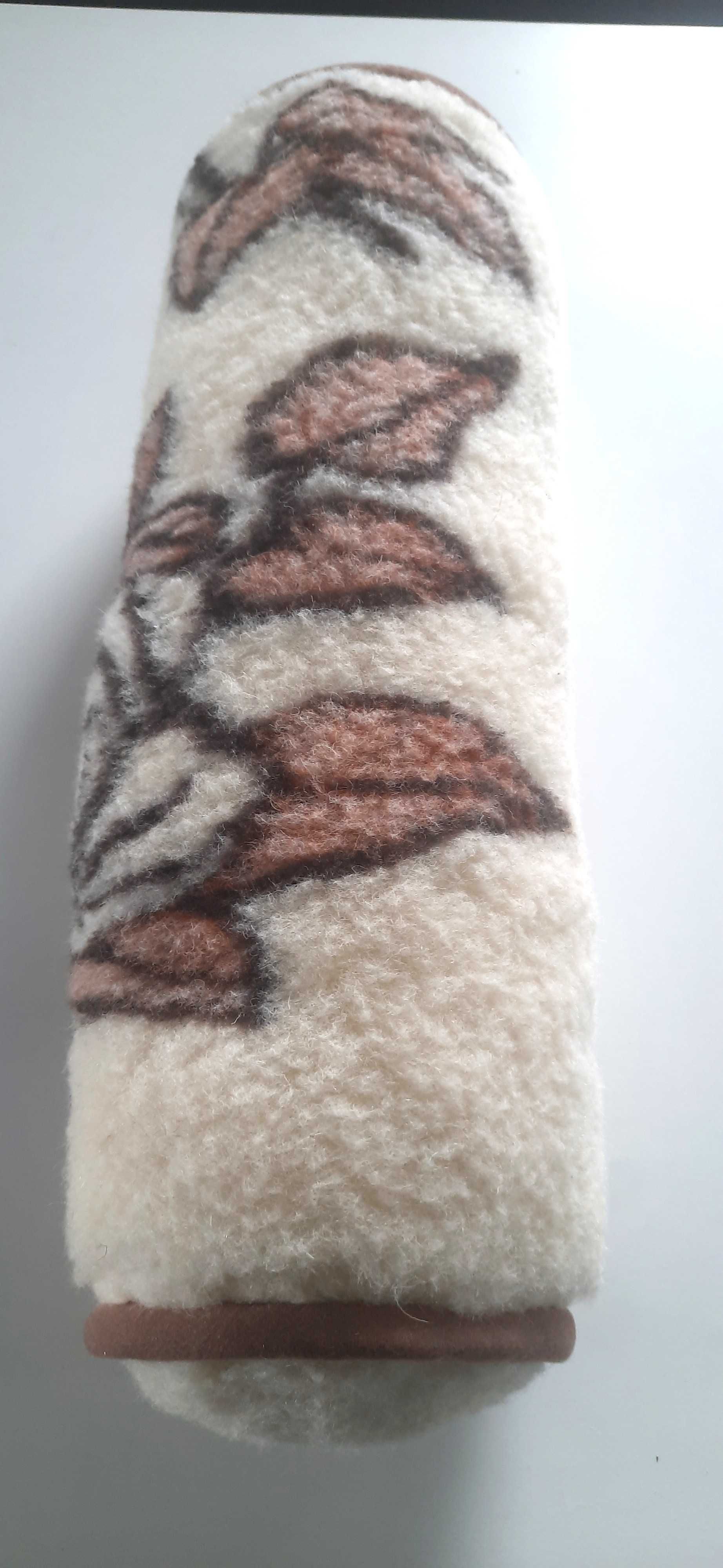 Poduszka WAŁEK 50cm  pod głowę ,plecy ,  100%dzianina wełniana