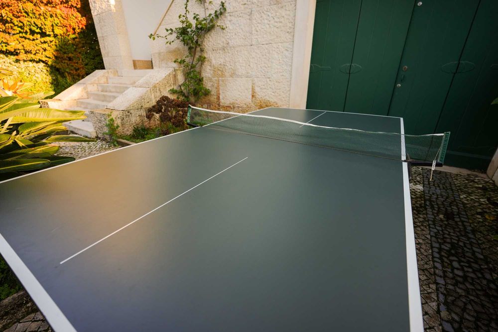 Mesa de Ping Pong Enebe Movil — Dobrável e com Rede