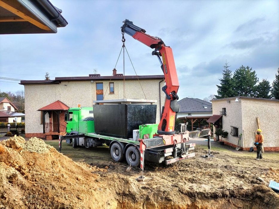 zbiorniki betonowe betonowy na szambo szamba deszczówkę