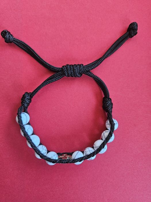 Bransoletka dziesiątka Różańca howlit