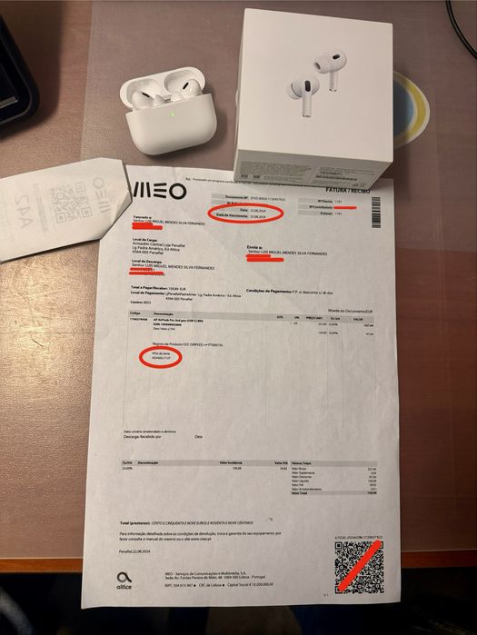 Airpods Pro 2 ORIGINAIS Apple com GARANTIA e Portes GRÁTIS