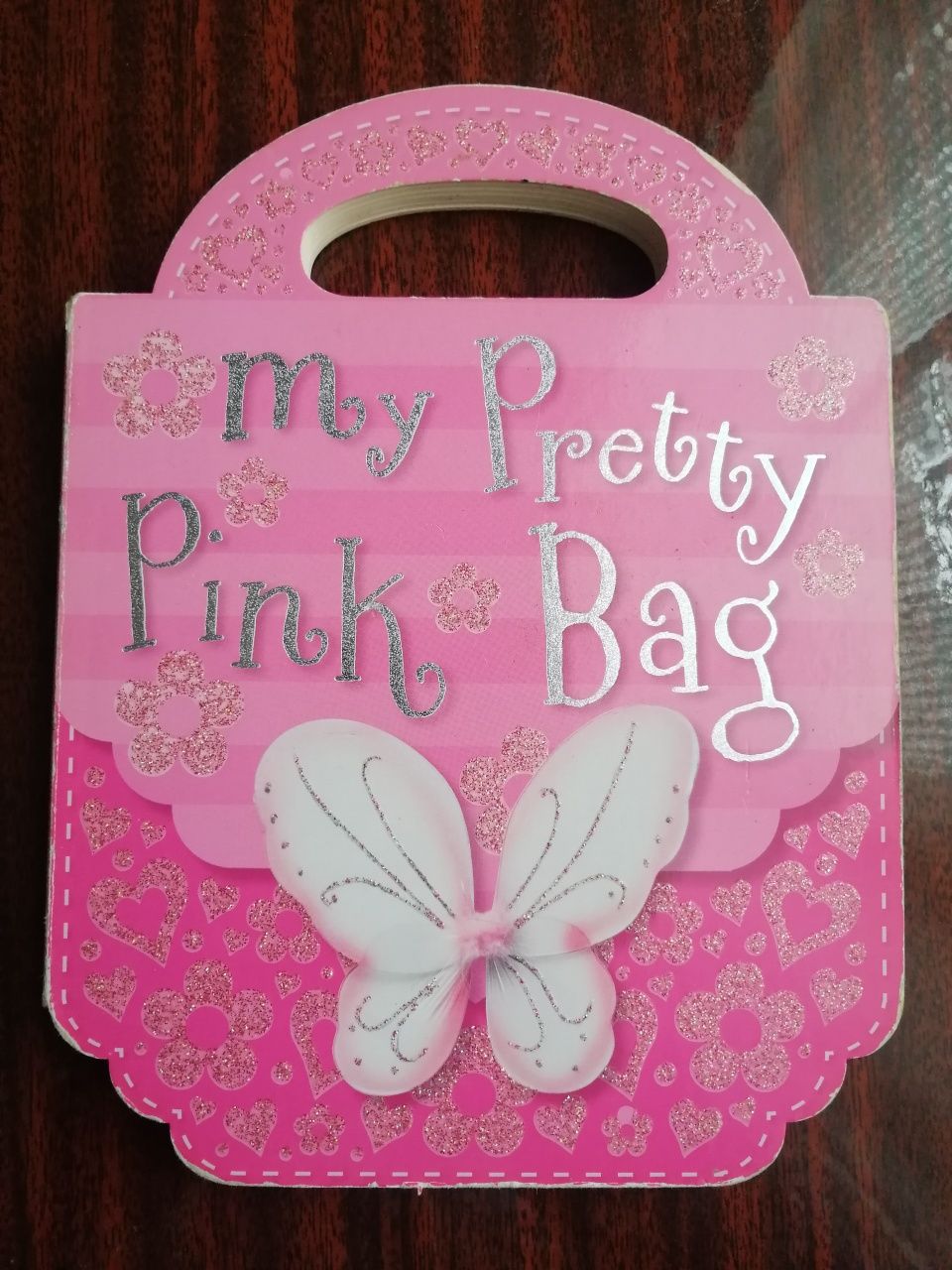 Картонна книга англійською My Pretty Pink Bag