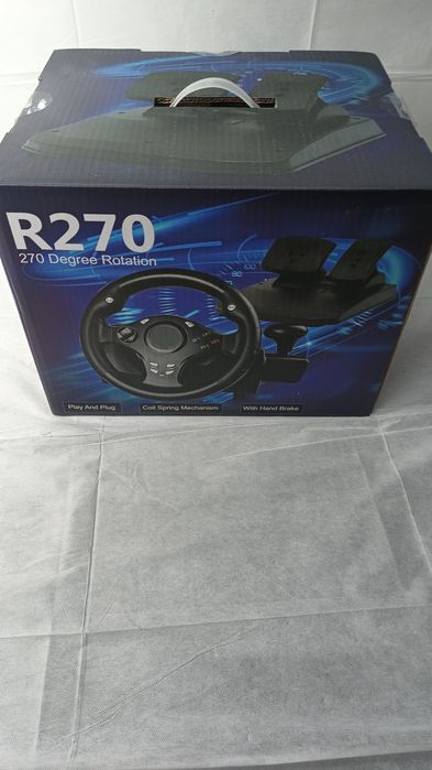 DOYO Kierownica Gamingowa, 270 stopni