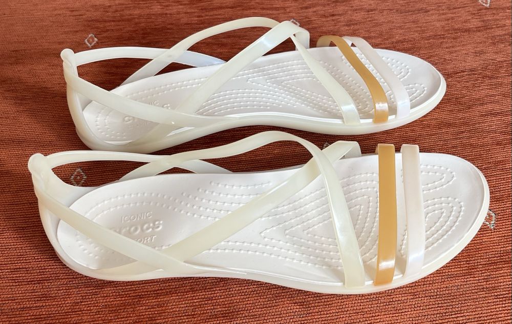 Sandały Crocs Isabella W 7 wkładka 24,5 cm. j.nowe