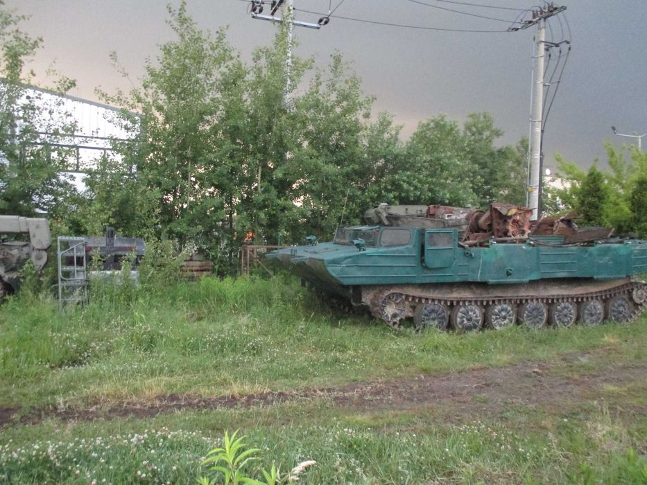 amfibia wojskowa gsp 55 gąsienice prom czołg t 34 t-55