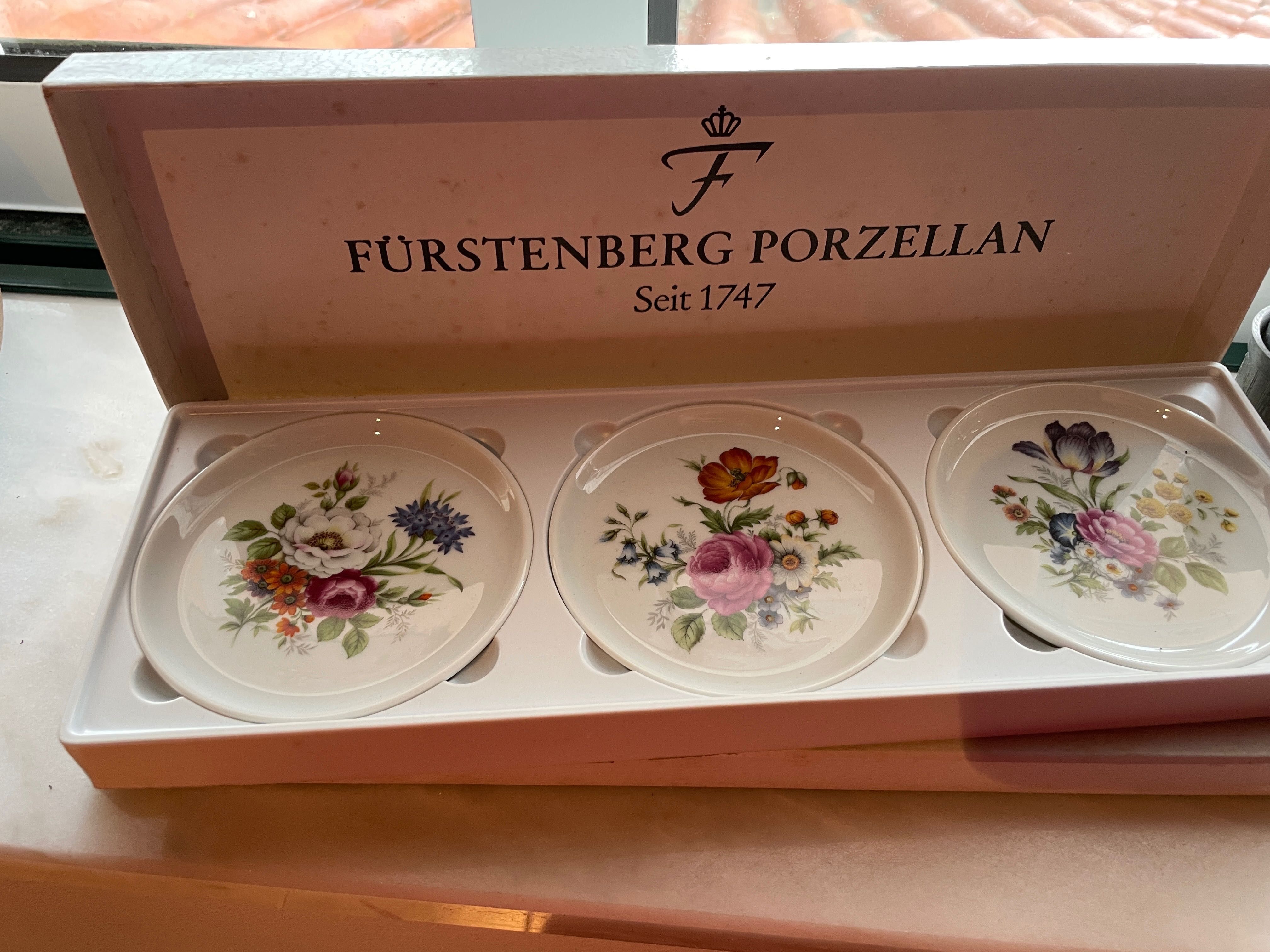 Set incrível de porcelana da marca Fürstenberg Porzellan