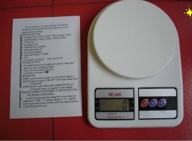 Кухонные весы Kitchen skale SF-400 на 10 кг