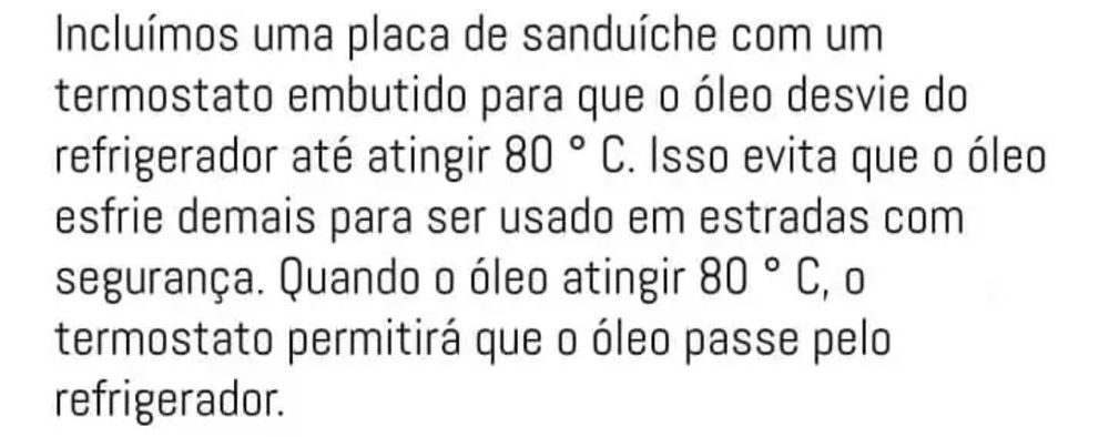 Termóstato radiador de óleo